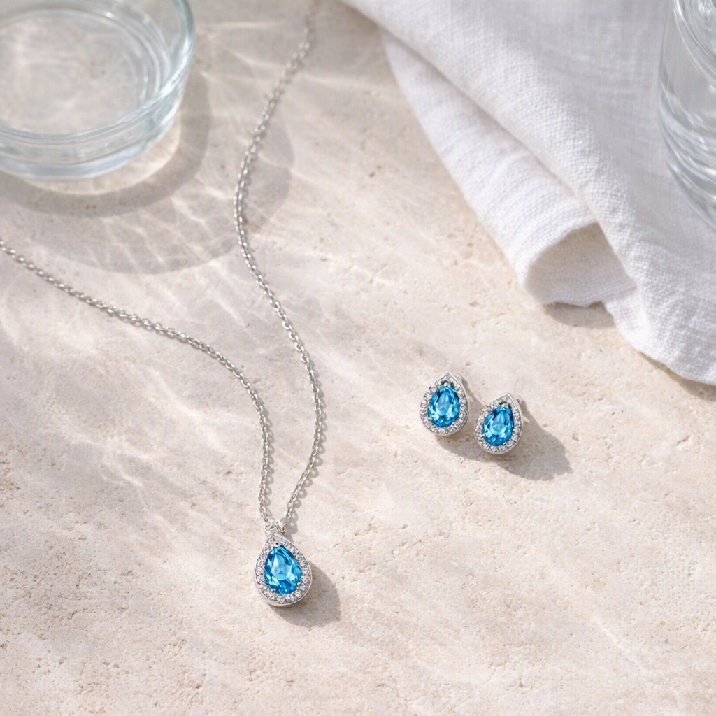 Ocean Teardrop Set