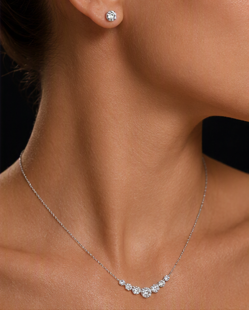 Classic Graduated Crystal Set