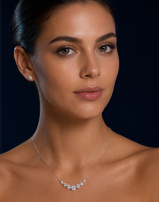 Classic Graduated Crystal Set