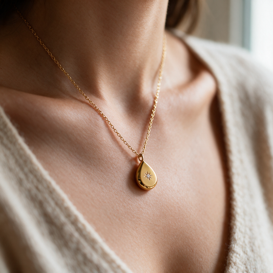 Solstice Teardrop Pendant